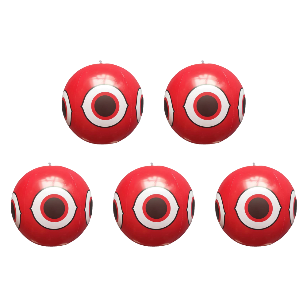 Ballons gonflables anti-oiseaux en PVC pour jardin extérieur, antiparasitaire, 40cm, 1-5 pièces