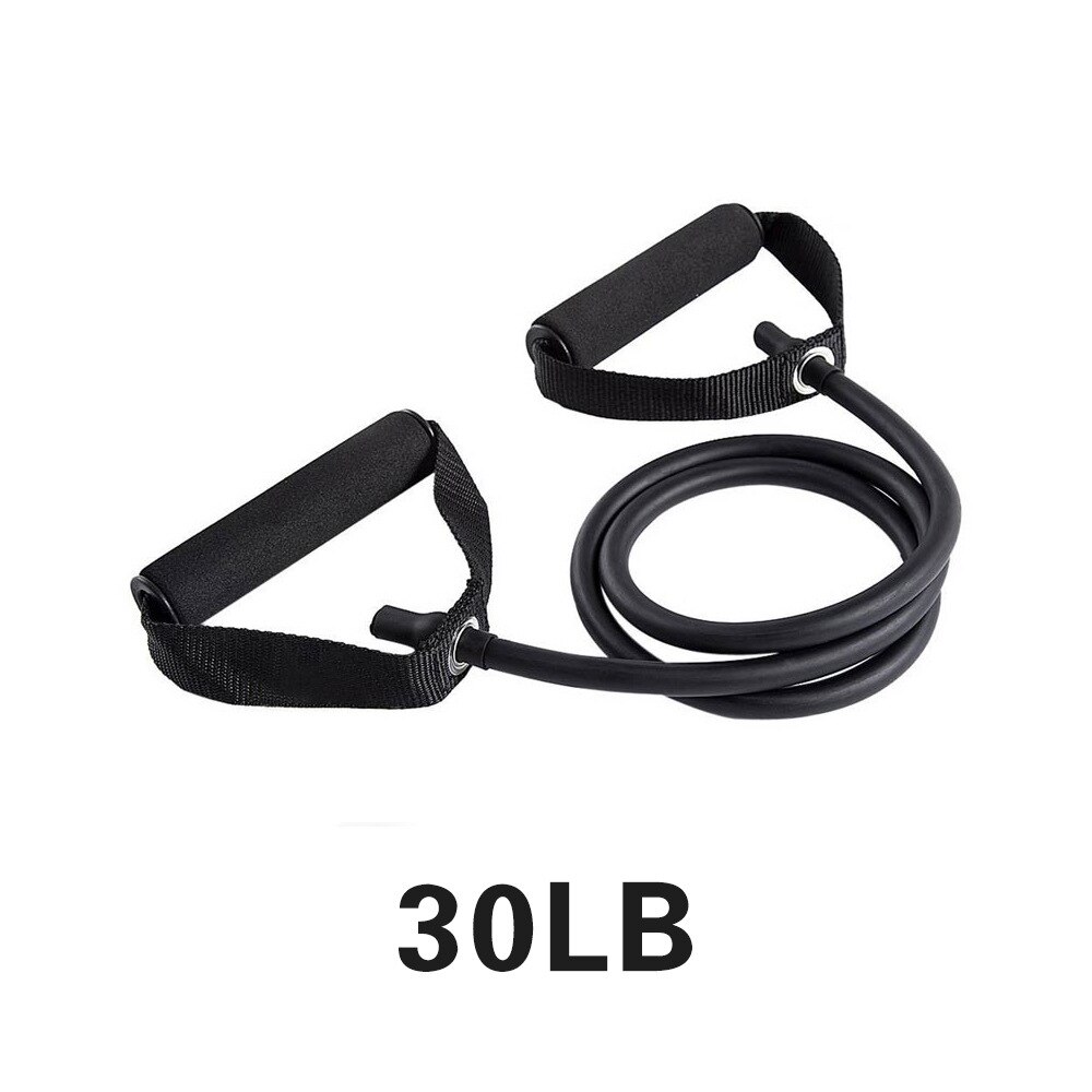 Yoga Pull Rope: Black-30LB