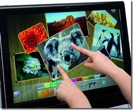 Fttyjtec 27 inch IR Multi touch frame 10 points touch screen panel overlay kit for LCD monitor