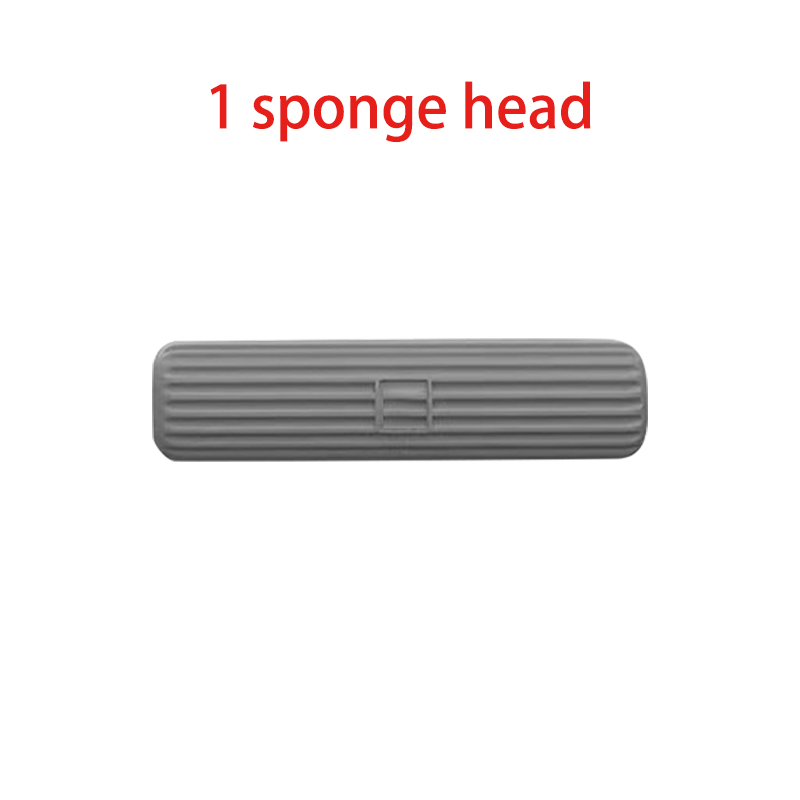 Draagbare Mini Spons Mop Handvrij Wassen Opvouwbare Zelf Knijp CleaningMop Nat En Droog Gebruik Super AbsorbentMop Voor Badkamer Keuken: Bruin