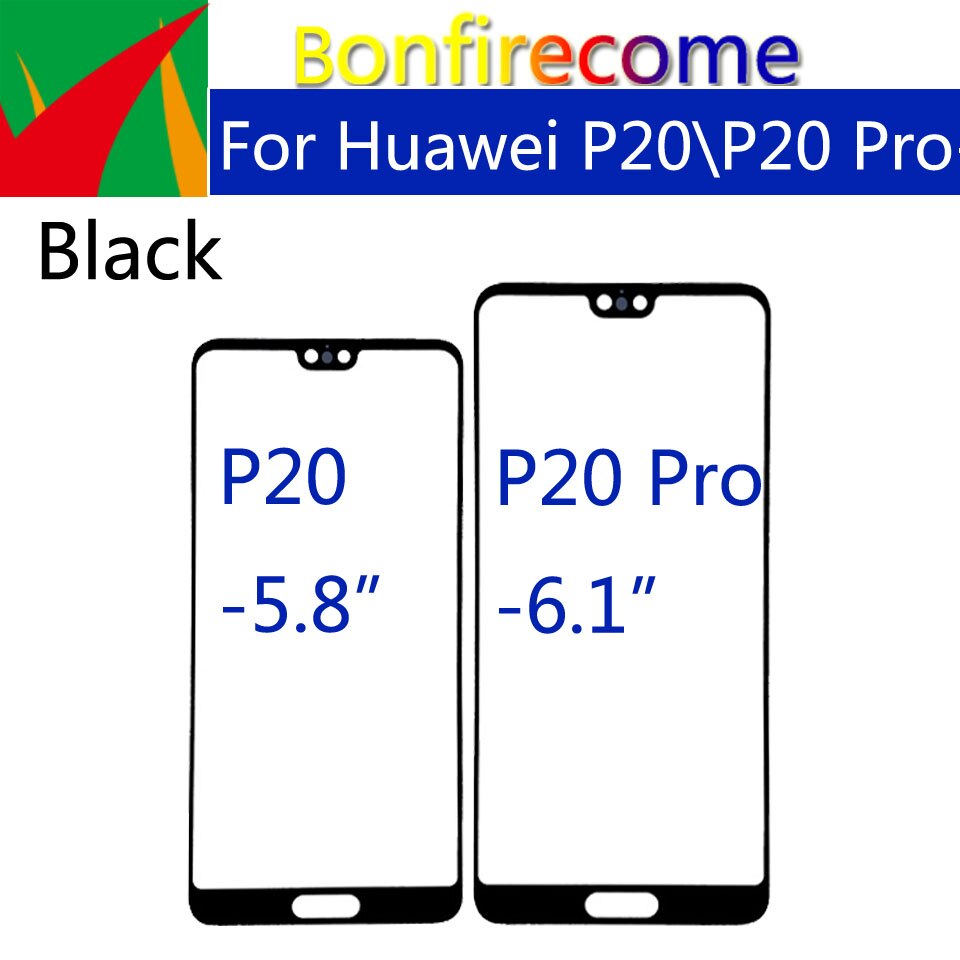 For Huawei P20 P20Pro Touch Screen Sensor LCD Display Digitizer Front outer Glass For P20 Pro P20 Plus Touchscreen Replacement