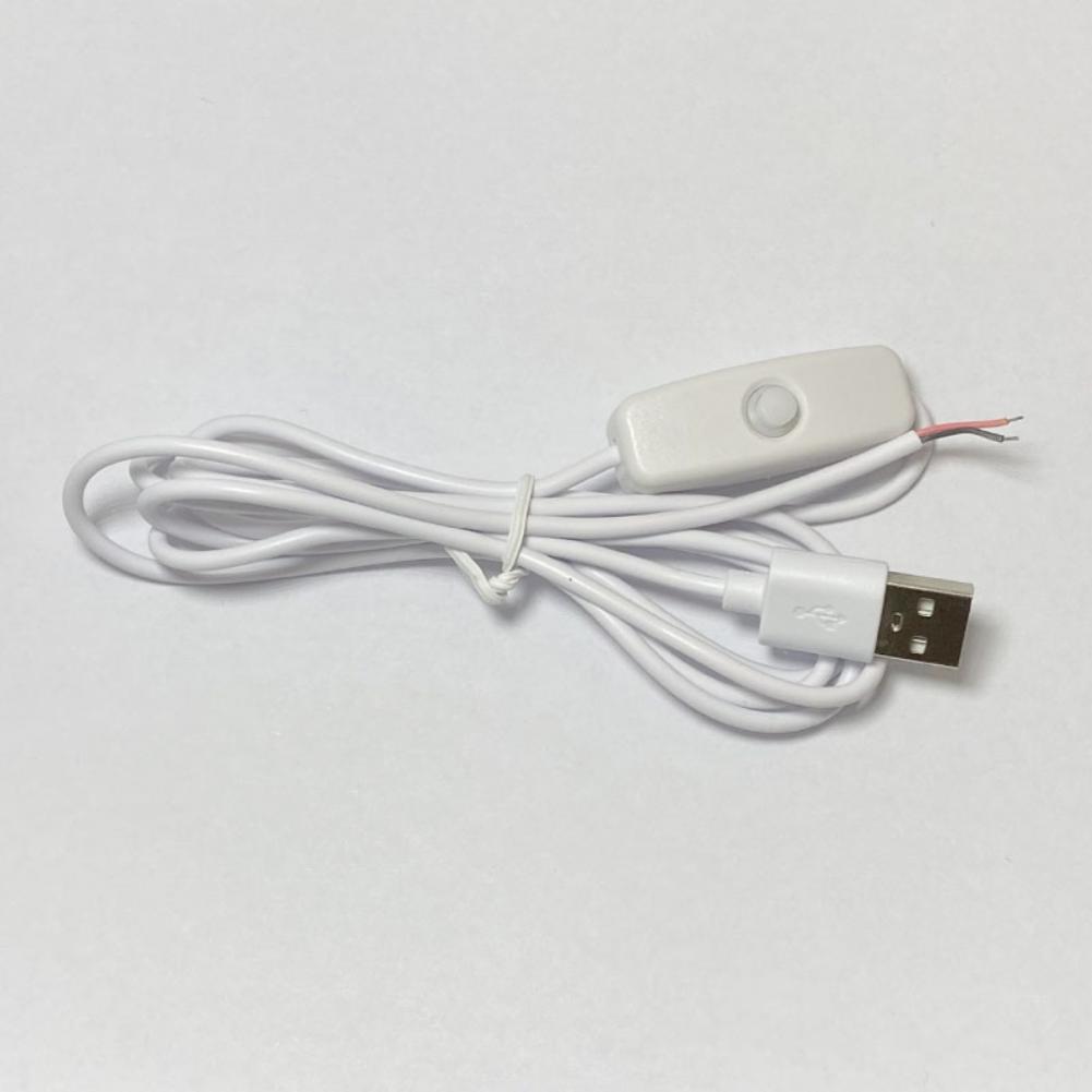 Switching Power Wire Lightweight Switching Power Cord Plug Play Fine Workmanship Excellent LED Lamp Button Power Cord