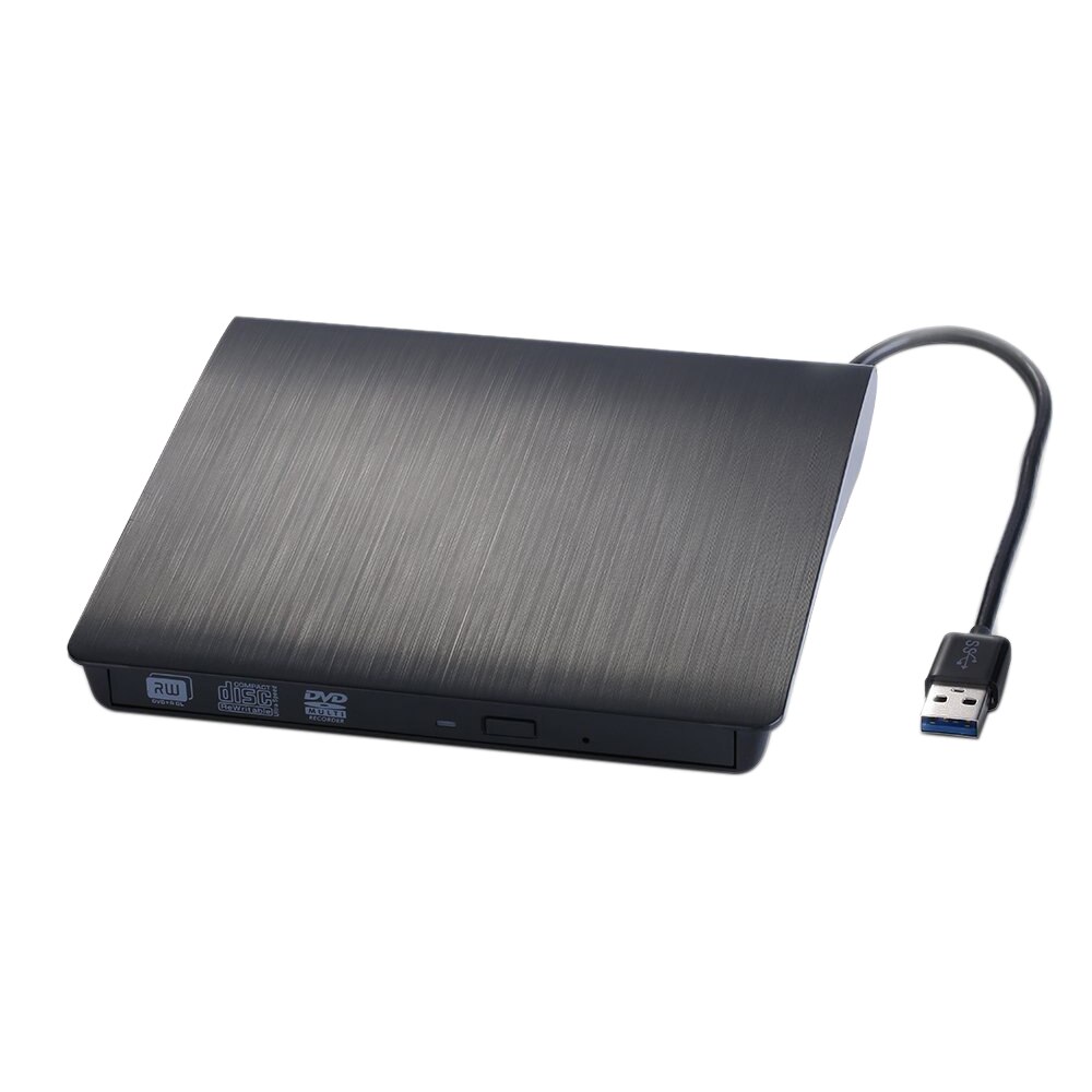 Burner USB 3.0 DVD CD R / RW external Slim Ultra Smooth Recorder / Player External Portable Netbook Laptop Desktop, Windows Ap