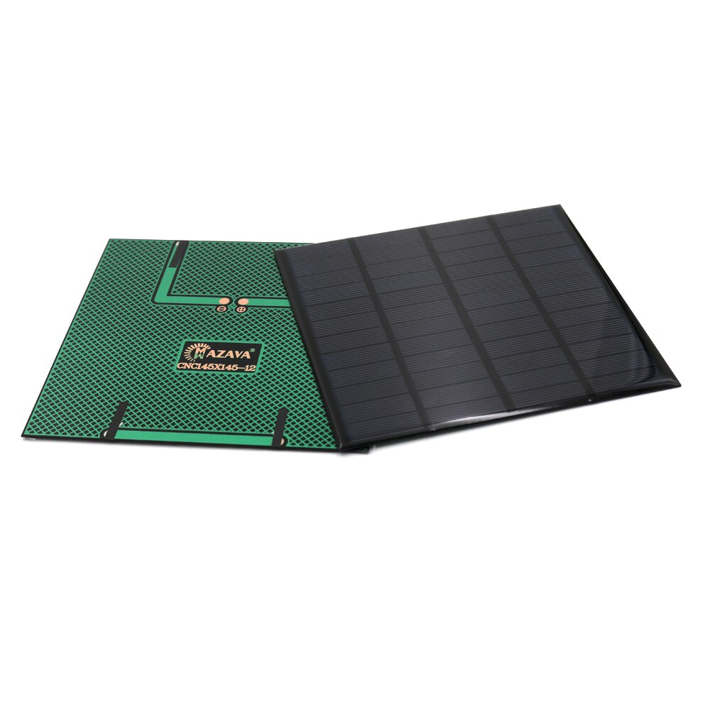 Mini Panel Solar de 250mA, 12V, 3 W, 3 vatios, células solares, bricolaje para luz, teléfono móvil, juguetes, cargadores portátiles, Educación D I Y de