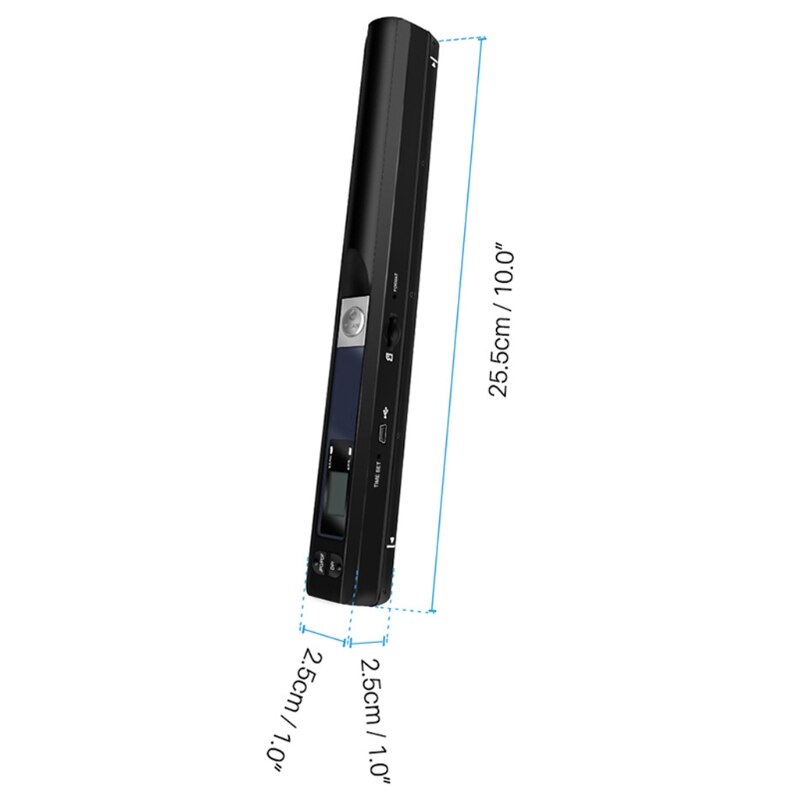 Scanner portatile portatile R9CB Scanner Ultra veloce Scanner portatile per documenti supporto 32G SD Card scansione lettore formato JPEG/PDF