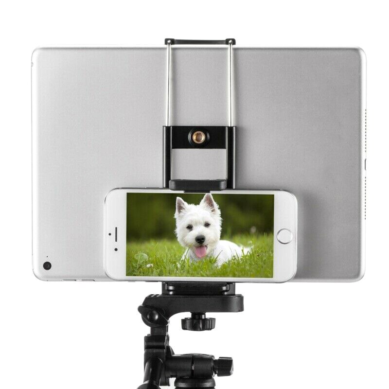 Universal Cell Phone Tablet Mount Selfie Photograph Holder Stand Bracket VH99