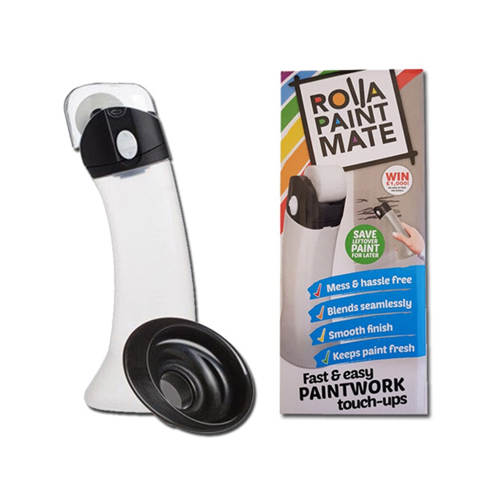 Handheld Multifunctional Paint Roller Brush Tool Paint Runner Roller Brush Handle Kit Wall Paint Roller Wall Painting