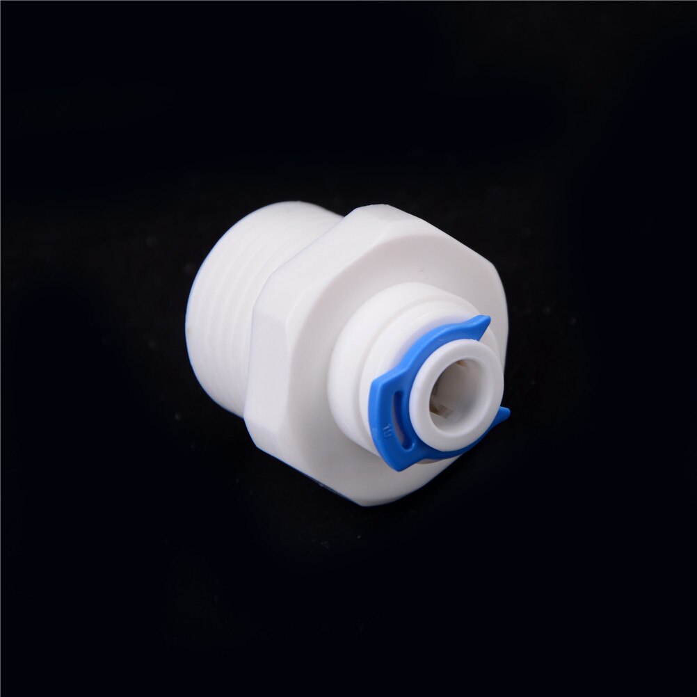 1 pièces RO eau raccord rapide 1/2 ''filetage mâle à 1/4'' Tube raccord rapide