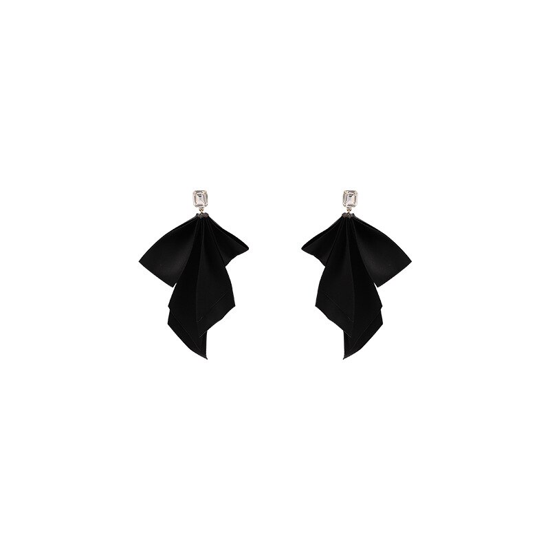 Klassische Elegante Bogen Band Ohrring Lange Eardrop Graceful Romantische Korea Retro Alte Ohrring Für Weibliche Gutes Spiel Mit Kleid