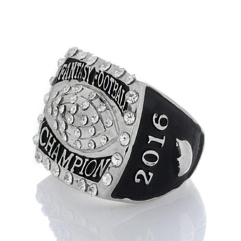 fantasy football championship ring Europe and America popular memorial nostalgic classic ring