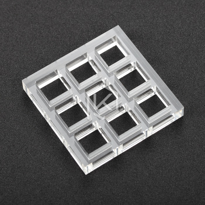 Probador de interruptor acrílico 2X2 2X3 3X3 4X4 7X7 9X9 para interruptores cherry mx: Acrylic Tesater 3x3