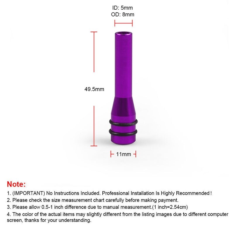 Car Door Chrome-Plated Decorative Sticker Door Bolt Lock Pin Door Bolt
