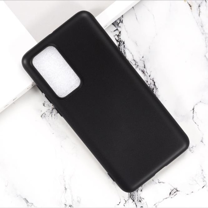 For Huawei Honor 10X Lite 6.67" Back Ring Holder Bracket Phone Case Cover Phone TPU Soft Silicone Cases: TPU Case Black