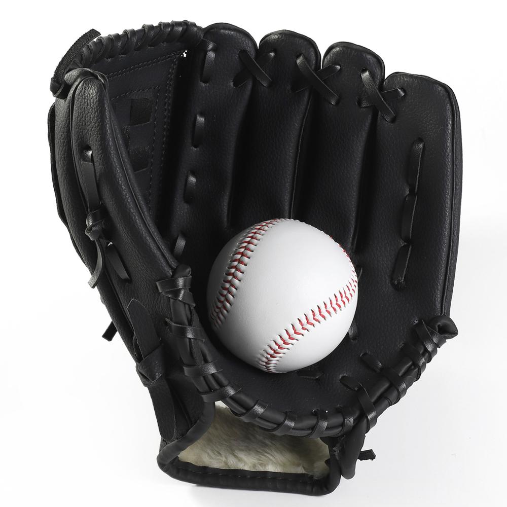 Tyk infield kande baseball handsker softball handsker børn ungdomsbaseball handsker