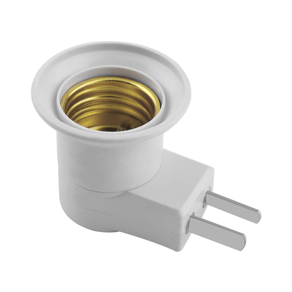 Muur Plug Type Lamp Houder Schroef Mond E27 Plastic Lamp Cap Socket Lamp Socket Converter Adapter Lamp Socket Extension: Default Title