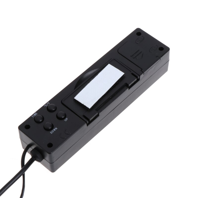 Digitale Lcd Klok Auto Voltmeter Thermometer Batterij Voltage Temprerature Monitor 12 V/24 V Voor Auto Accessoires