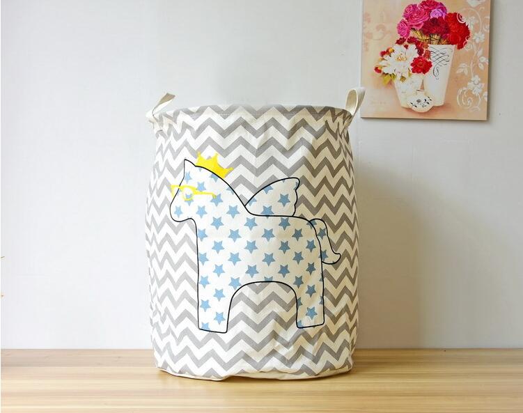 Opvouwbare wasmand, cartoon opbergmand voor speelgoed, linnen wasmand, diversen organizer, cesto ropa sucia, thuis opbergen: Kleur c