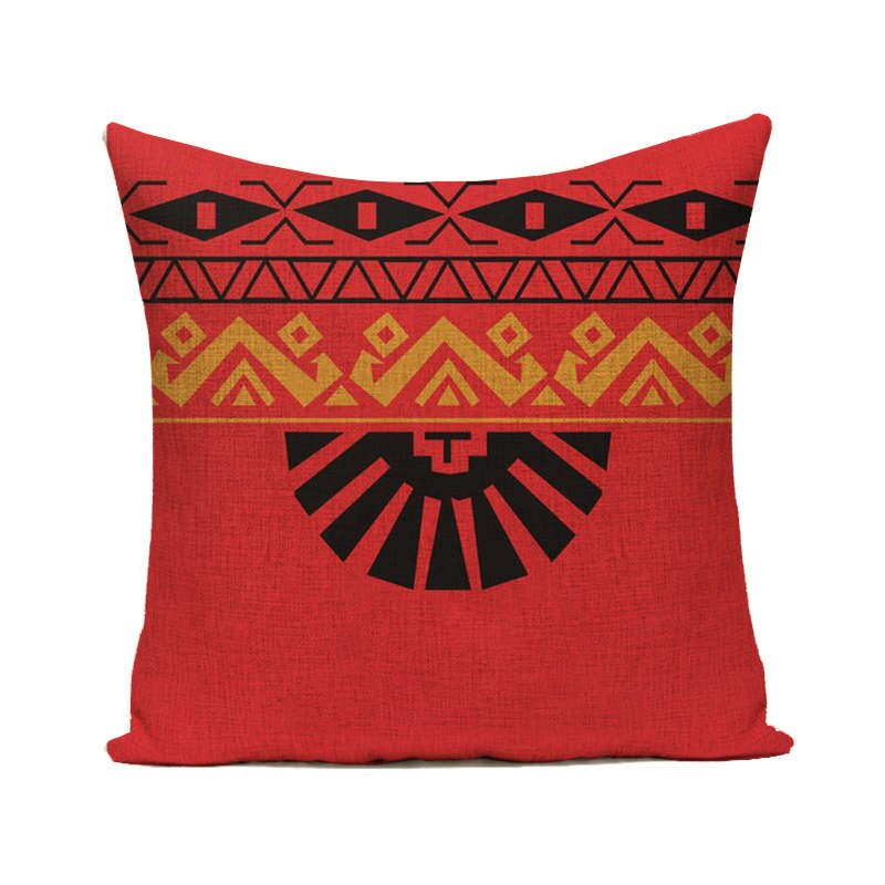 Sierkussen Gevallen Bohemian Aztec Geometrische Patroon Kussenhoes 45Cm X 45Cm Thuis Woonkamer Decoratie Linnen/katoen Kussensloop: 8