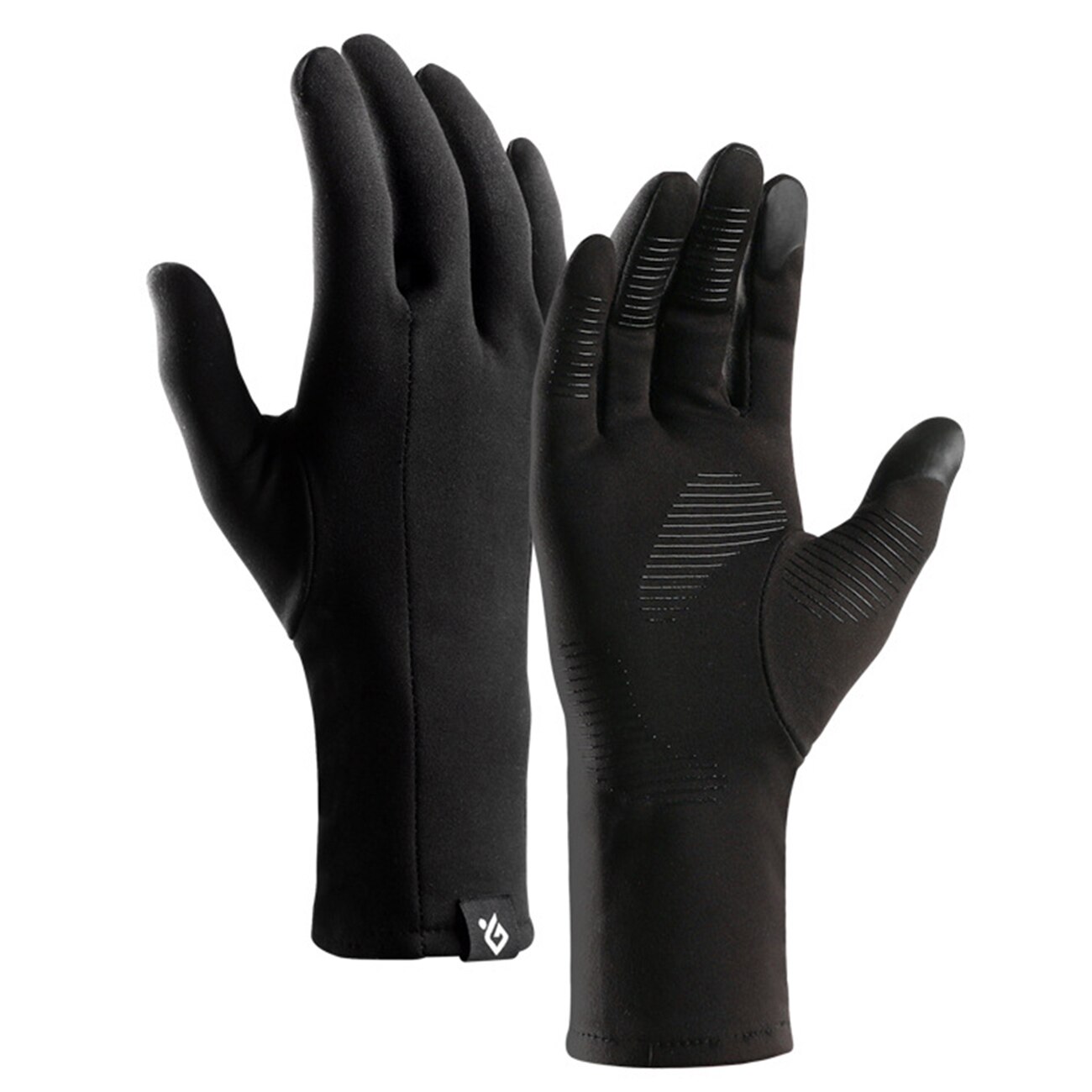 GOLOVEJOY Winter Gloves Windproof Touch Screen Unisex Full Finger Thermal Fleece Cold Weather Warm Gloves Workout Gloves