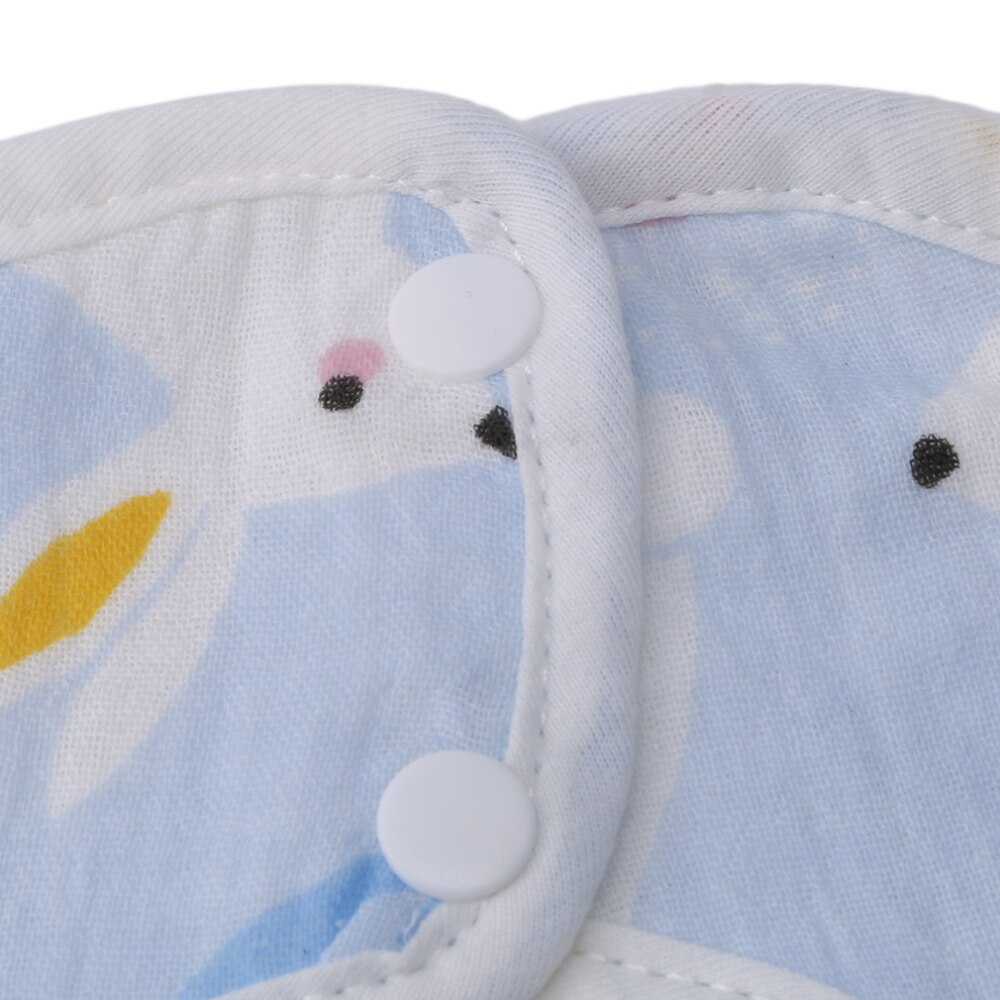 2 Baby Slabbertjes - Katoen & Polyester - Cartoon Dierenprint - Voedingsdoeken Baby