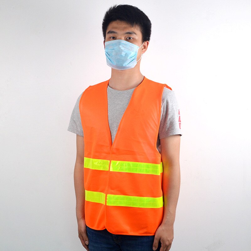 High Visibility Reflective Safety Vests Environmental Sanitation Coat