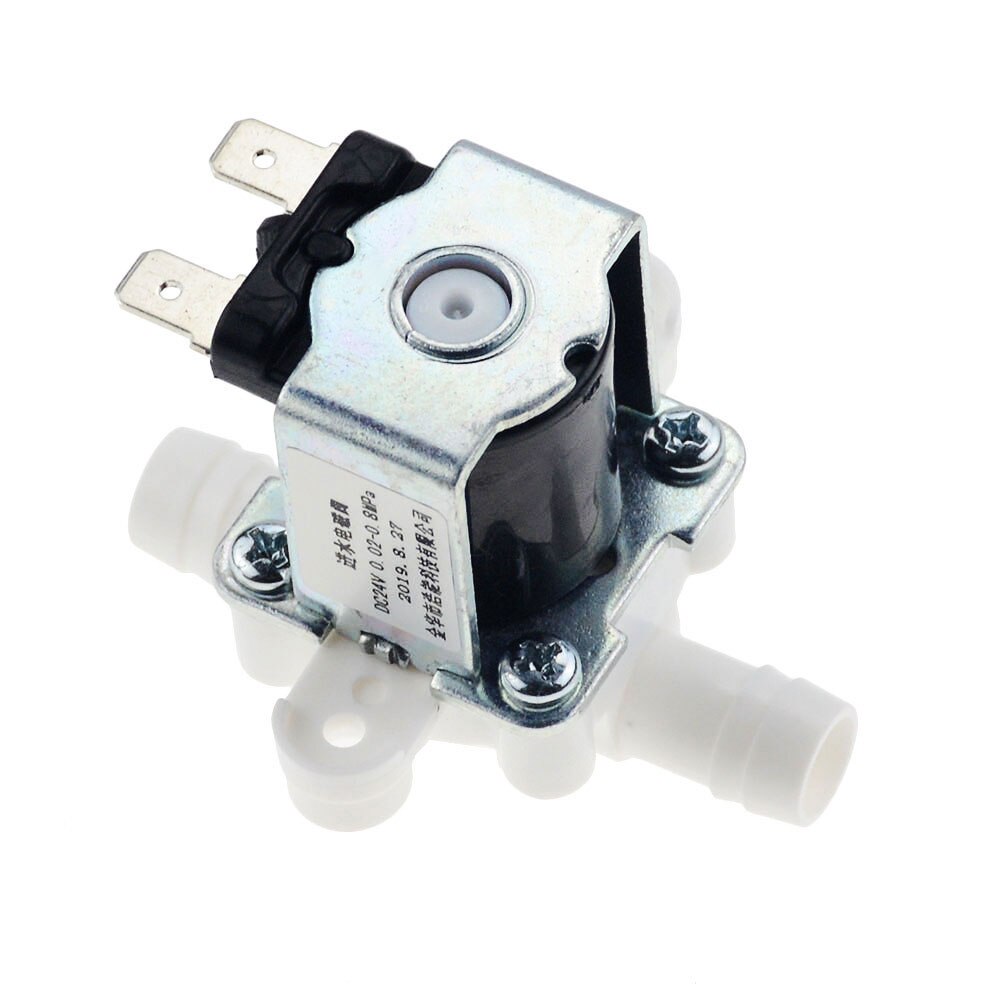 Válvula para dispensador de agua, dispositivo de entrada presurizado de solenoide para purificador plástico de 10 mm, 12/24/36/110/220V, 1 unidad