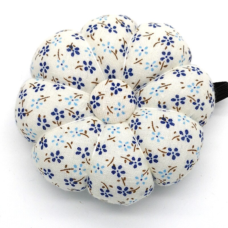 1PC Tragbare Handgelenk Kürbis Nadelkissen Nadel Halfter NäHenne Nadel Kissen Hand Handwerk Für DIY Handwerk NäHenne Liefert: 3