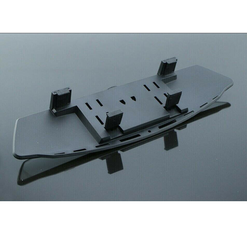 Car Interior Rear View Mirror Wide-angle Convex Big Vision Curved Anti-Glare Rearview Mirror ABS