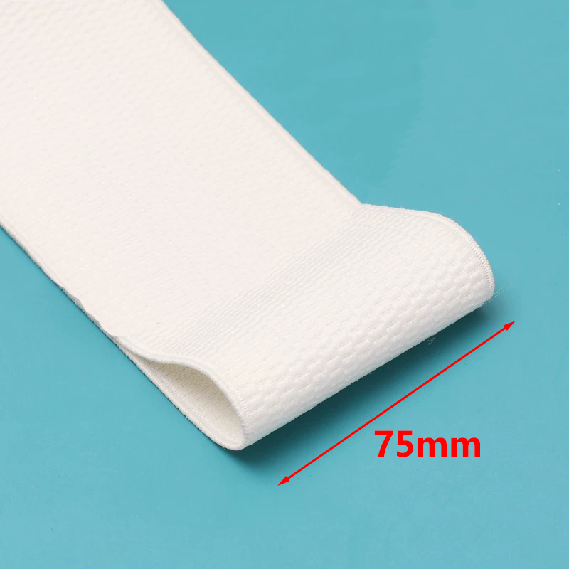 2/5M 25-100mm Schwarze Weiße Elastische Bänder Kleidung Bauch Näh-Gummiband Bekleidung Korsett Gürtel Dehnbares Band DIY-Material: Dunkelgrün / 1 Millionen