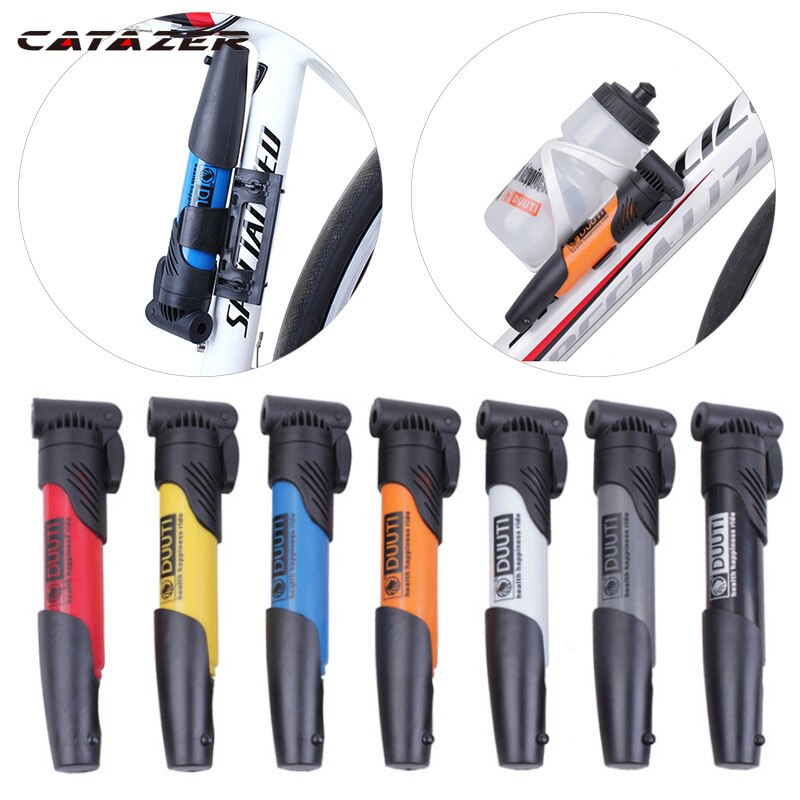 Mini Plastic Bicycle Pump Bicycle Tire Inflator Accessories Mountain Bike Road Bike Portable High-intensity Circulation Pump