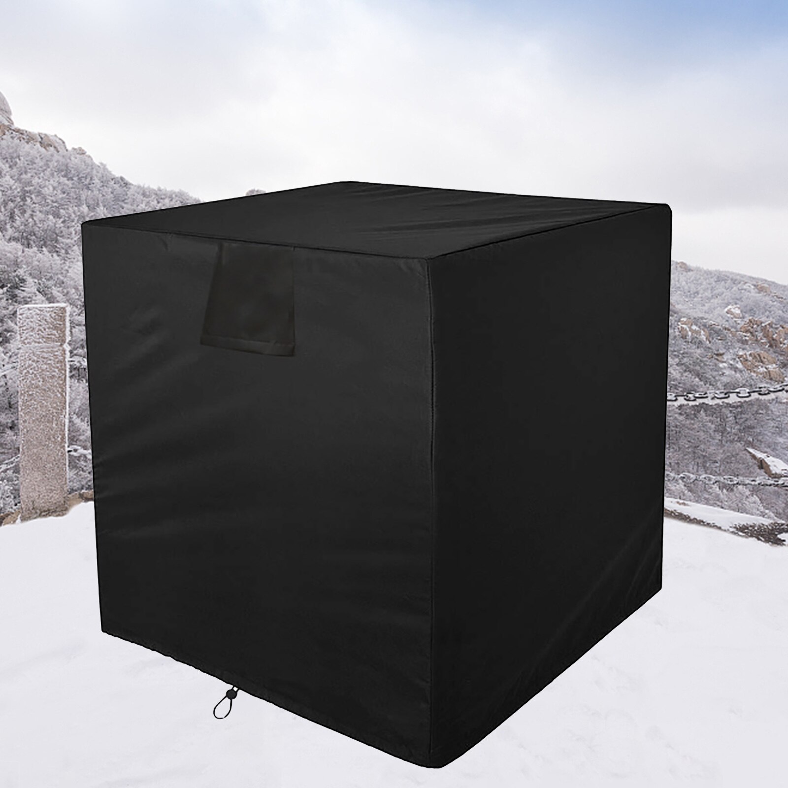 Air Conditioner Cover AC Unit Defender Waterproof Winter Air Conditioner Cover Anti-Dust Anti-Snow Cleaning Protection