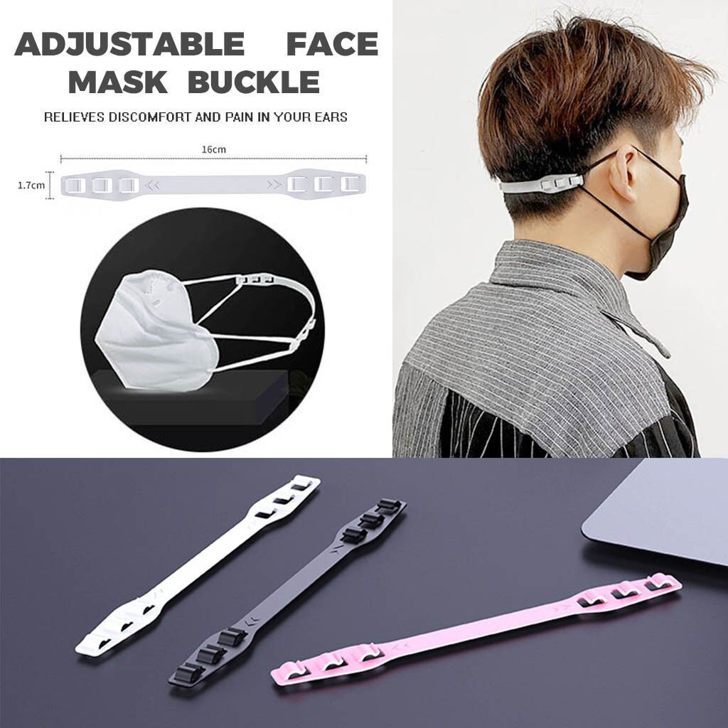 5 uds. Mascarillas antideslizantes creativas de tercera marcha ajustables ganchos de extensión máscara fácil gancho máscara accesorios Protégete L * 5