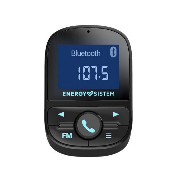 MP3 Speler en FM Bluetooth Zender voor Auto 'S Energy Sistem 447268 USB Zwart