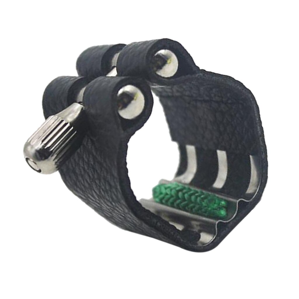 Pu Lederen Sopraan B Klarinet Rietbinder Voor Sopraan Klarinet Rubberen Mondstuk Muziekinstrument Accessoire