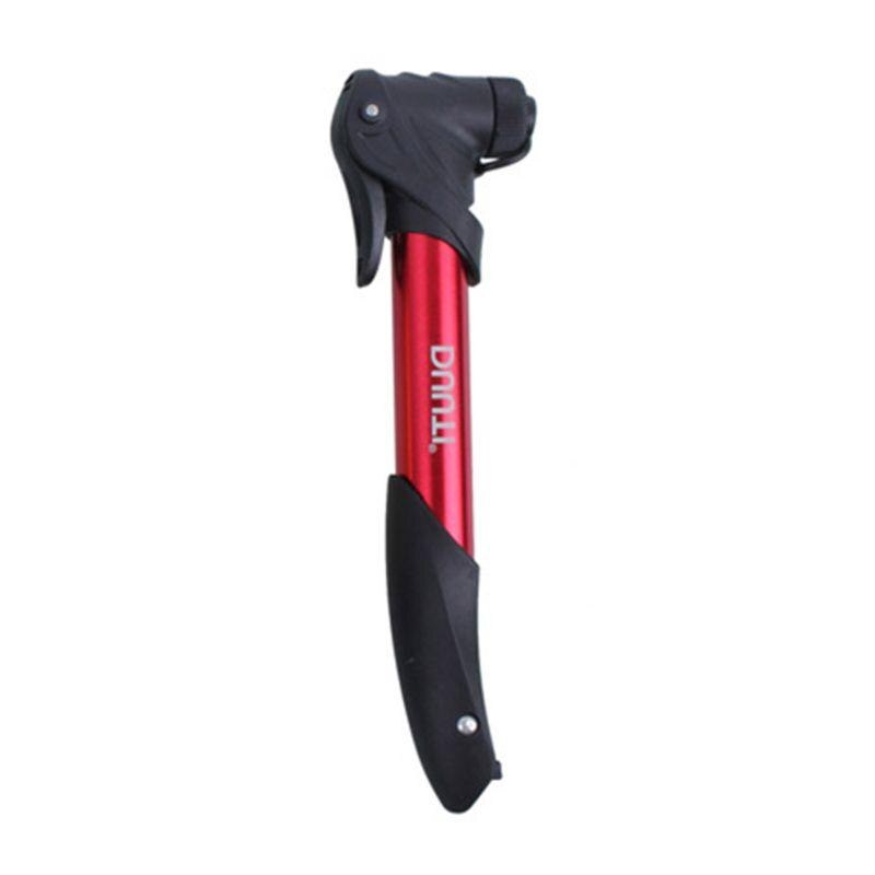 Mountain Bike Portable Manual Bidirectional Intake Bicycle Cylinder Hand Air Pump High Pressure Equipment D2TC: Red