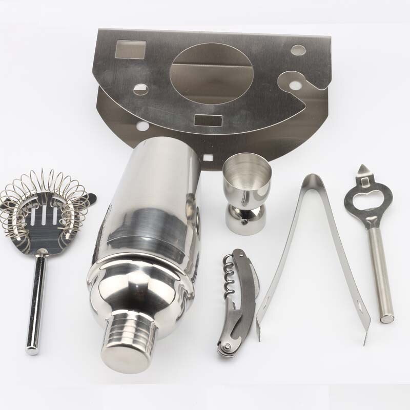 12 Pcs Cocktail Shaker Bar Accessories Home Bars 350ML/550ML/750ML Y Shiny Stainless Steel British Cocktail Shaker Set Rose