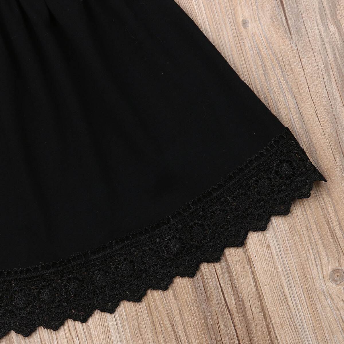 Baby Summer Clothing Kids Baby Girls 1-6Y Clothes Sets Lace Solid Off-Shoulder A-Line Dress Headband 2pcs Princess Gown