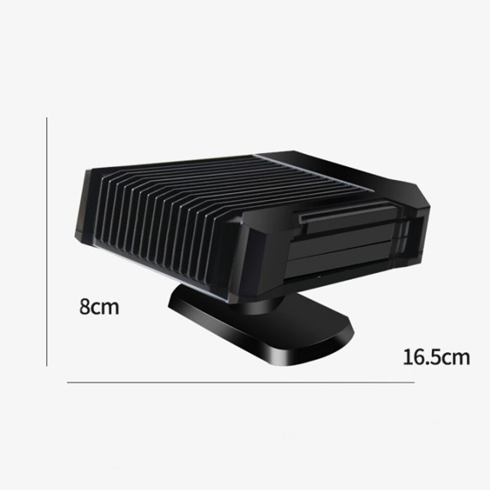 Calentador 12V/24V de dos velocidades de coche camión calefacción parabrisas Descongelador desempañador