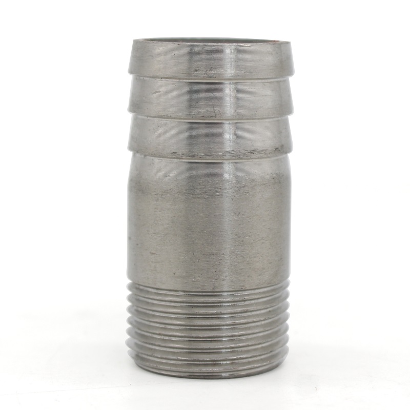 BSP Hose Tail Barb 1/8 "1/4" 3/8 "1/2" 3/4 "1" 304 Stainless Steel Threaded Fittings Connector For Water, Oil And Air