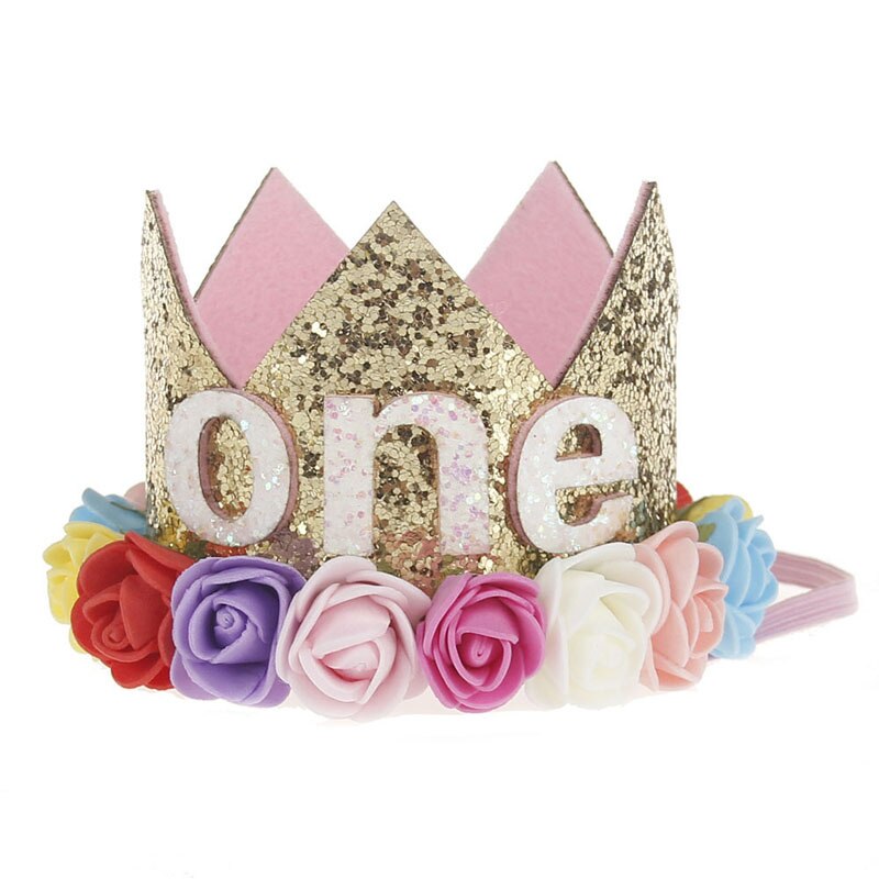 Decoraciones para de cumpleaños de niños, 1, 2 y 3 años, globos de cumpleaños, celebración de bebé, niño y niña, corona de de cumpleaños, sombrero