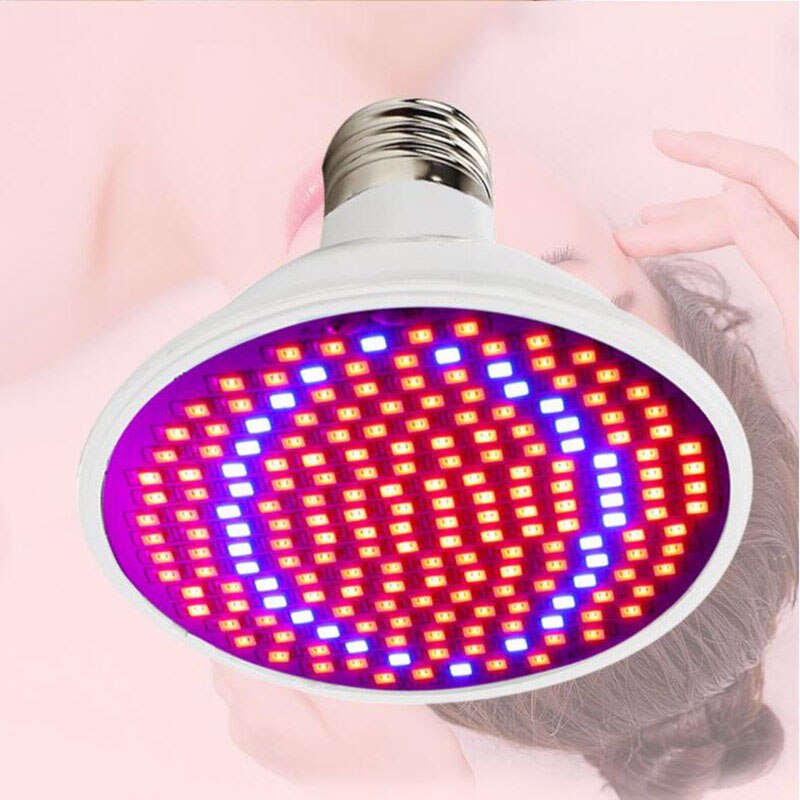 Bombilla de luz led antienvejecimiento para crecimiento de plantas, lámpara de terapia de luz roja profunda de 660nm, infrarrojo cercano de 850nm, para piel de cuerpo completo C1