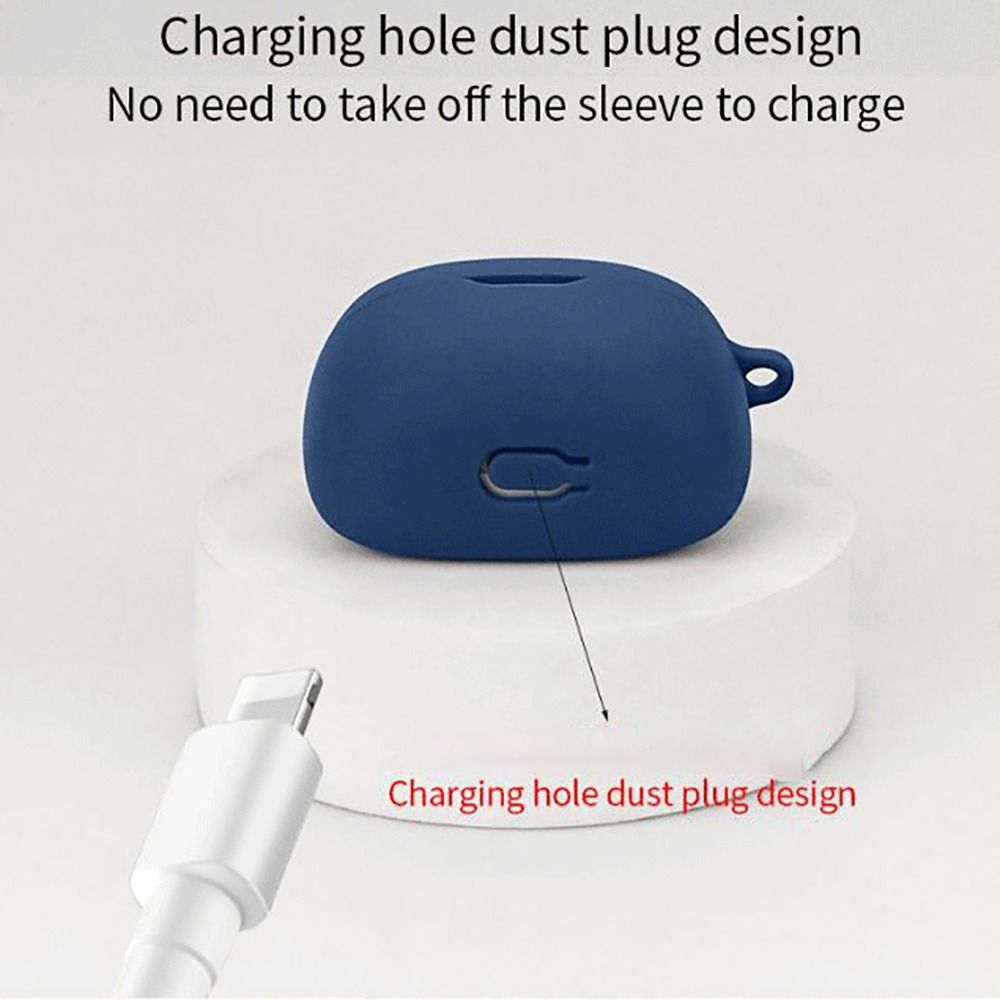 Oordopjes Hoofdtelefoon Beschermhoes Anti-Druppel Siliconen Draadloze Oortelefoon Shell Grondkleur Stofdicht Voor Jbl Tune Beam
