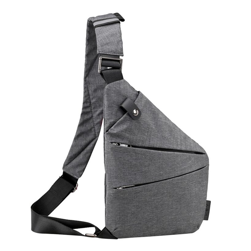 Aelicy Männlichen Messenger Tasche Schulter Taschen Männer Versteckte Brust Packung Herren Retro Umhängetasche Kühlen Motorrad Sling Tasche: GYB