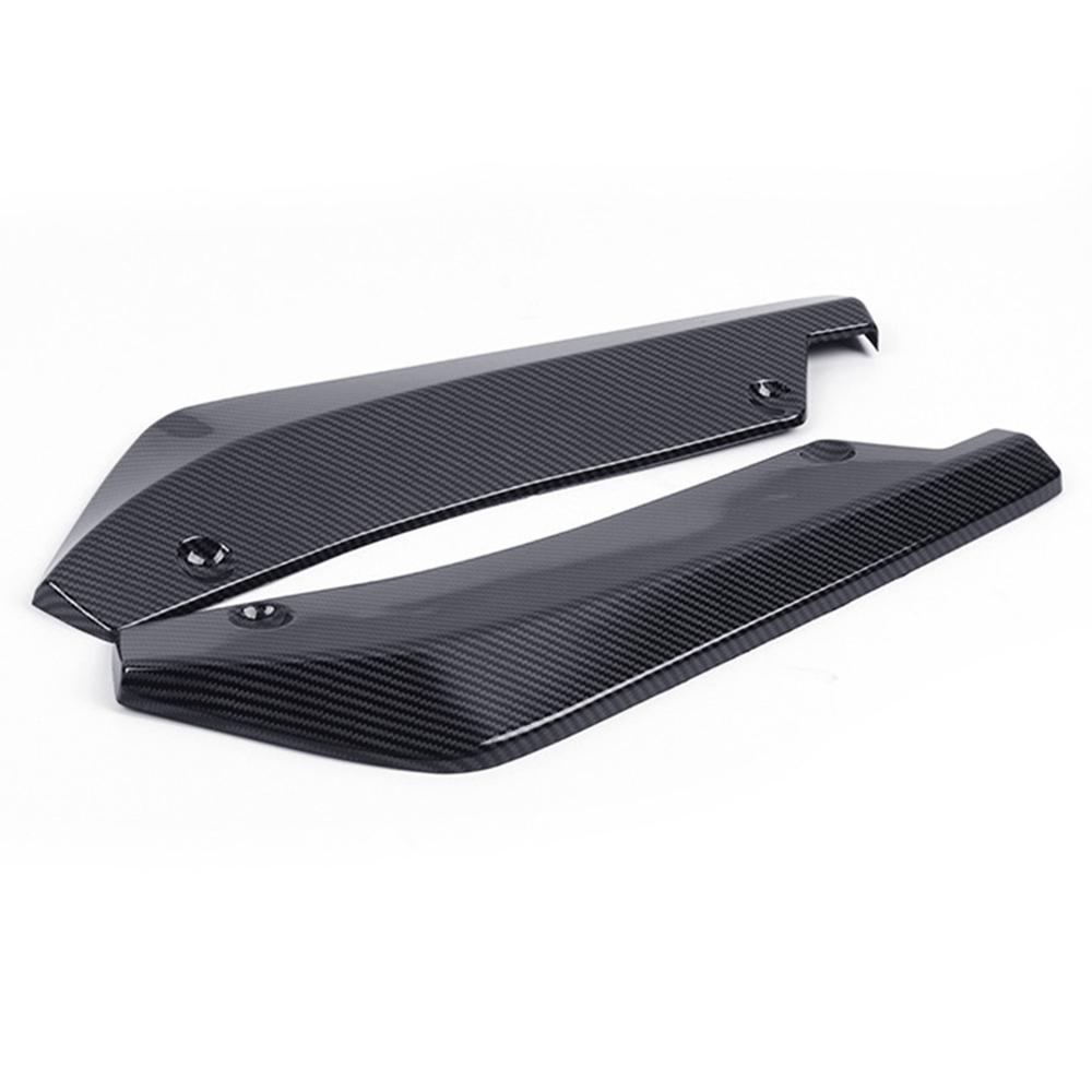Car Rear Bumper Lip Diffuser Splitter for BMW 330e M235i Compact 520d 518d 428i 530d 130i E60 E36 F30 F30 335is Peugeot 207: Carbon Fiber