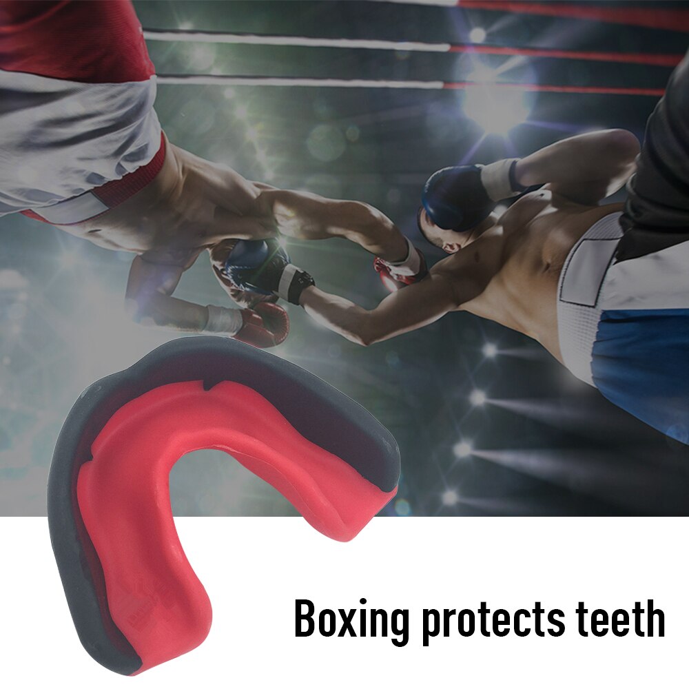 1Pcs Teeth Protector Bretels Sport Boksen Mouth Guard fitnessTooth Brace Protector Voor Karate Rugby Boksen Kids Jeugd Gebitsbeschermer