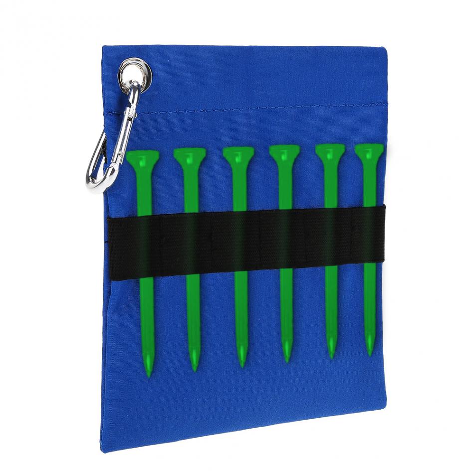 Zippered Golf Bag Outdoor Sports Golf Training Aids Pouch Golfing Accessories