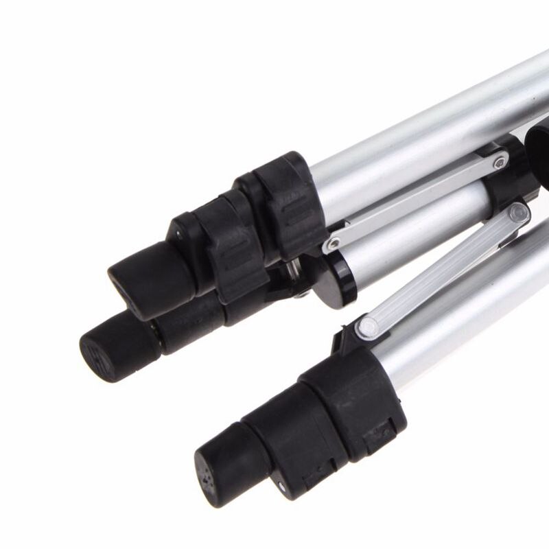 Lichtgewicht aluminium mini statief 4 secties universeel camerastatief camerastandaard fotostatief