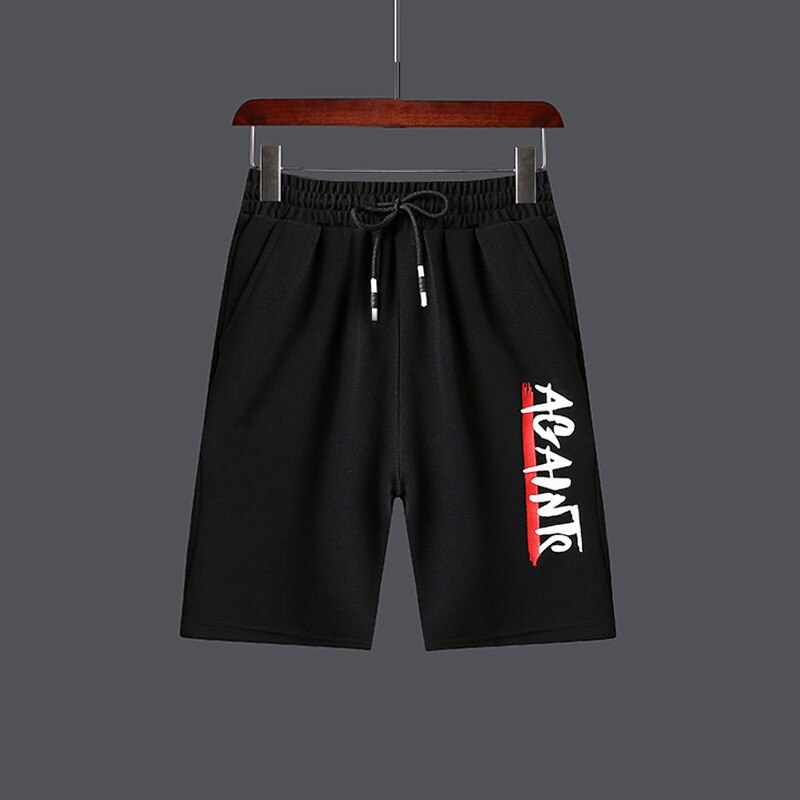 Træningsdragt til mænd sommertøj sportstøj todelt sæt t-shirt shorts mærke træningstøj mænd sweatsuit sportsdragt mand