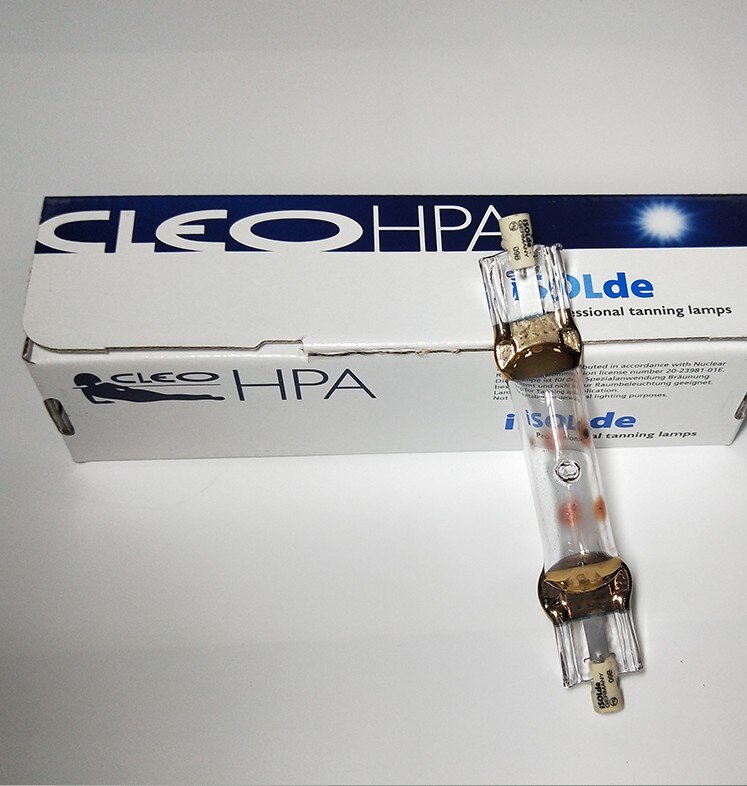 Isolde tyskland hpa 400s cleo hpa 400s 400w uv lampe garvning metalhalogenrør