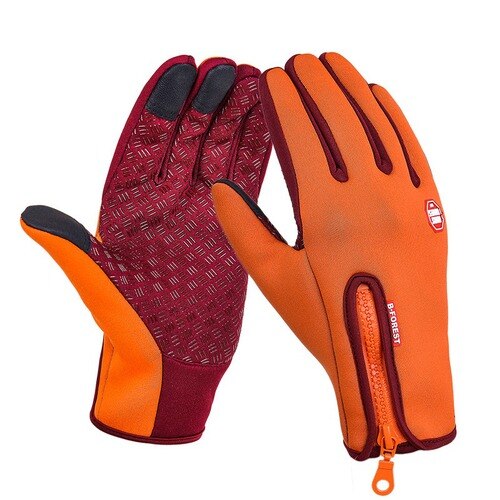1 paar Winter Warme Voll Finger Handschuhe Neopren PU Atmungsaktive Anti-Unterhose Fitness Karpfen Angeln Handschuhe Angeln Enquirement